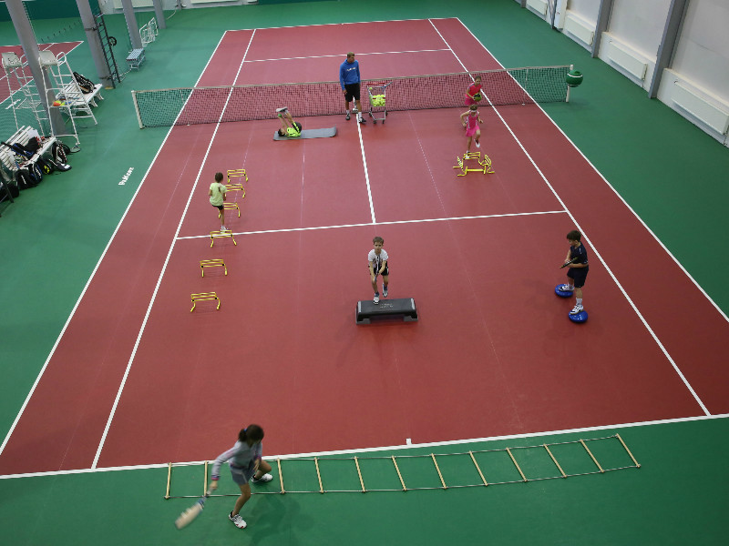 Обучение теннису (дети)